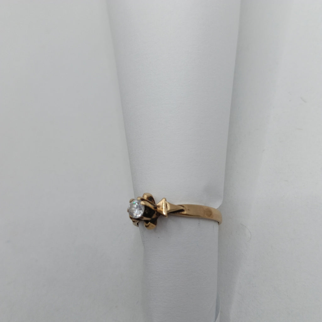 SOLITARIO. ORO. 10 K 2.2 GRMS (SEMINUEVO)