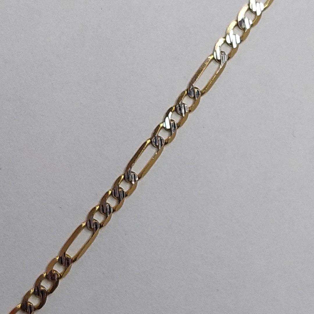 CADENA, DIJE ORO, RODIADO 14 K 5 GRMS (SEMINUEVO)