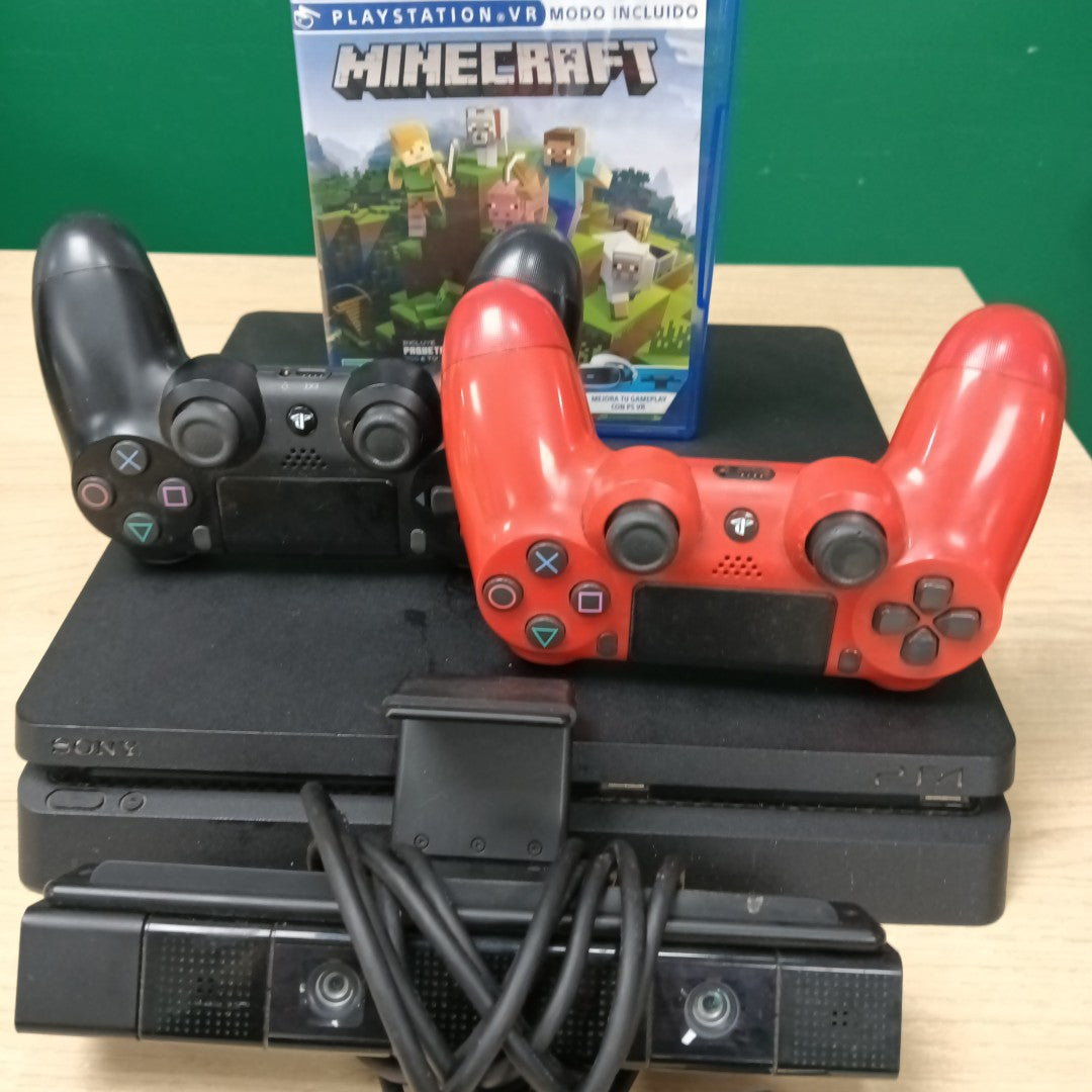 CONSOLA DE VIDEOJUEGO SONY PS4 SLIM 500 GB  (SEMINUEVO)