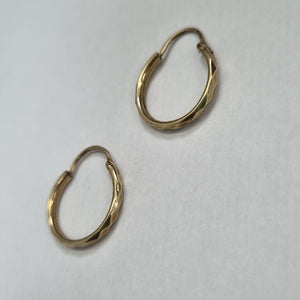 ARRACADAS PAR ORO 10 K 0,70 GRMS (SEMINUEVO)