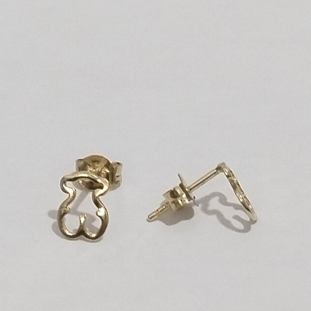 BROQUELES ORO 14K 0.8 (NUEVO)