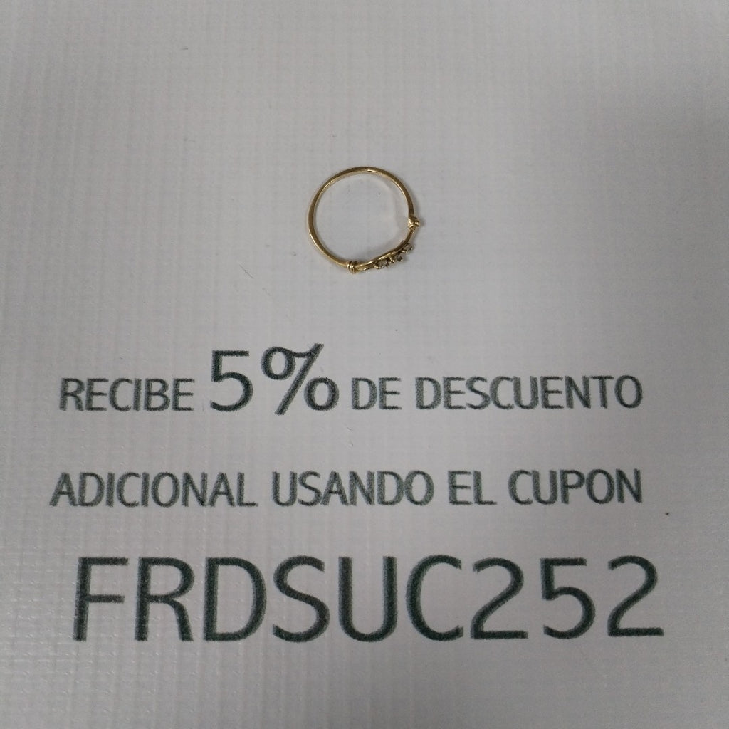 ANILLITO ORO 10 K 0,90 GRMS (SEMINUEVO)