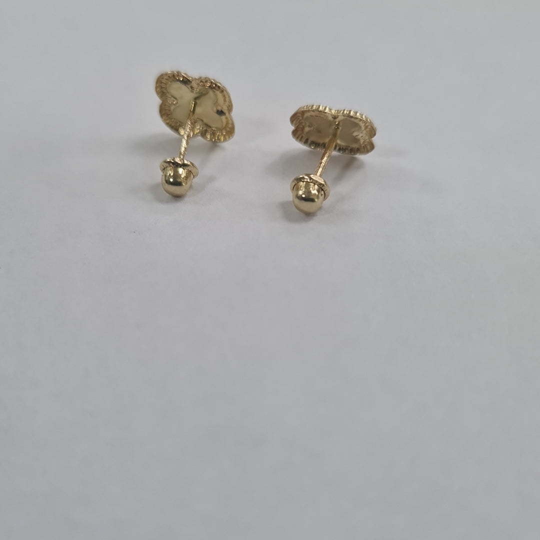 BROQUELES ORO 14K 1 (NUEVO)