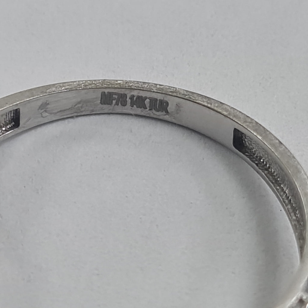 10182AND00075B956 FRD5 ANILLO CORONA CON FLOR EN LA PUNTA O/B ORO 14K 1.8GRS (NUEVO)