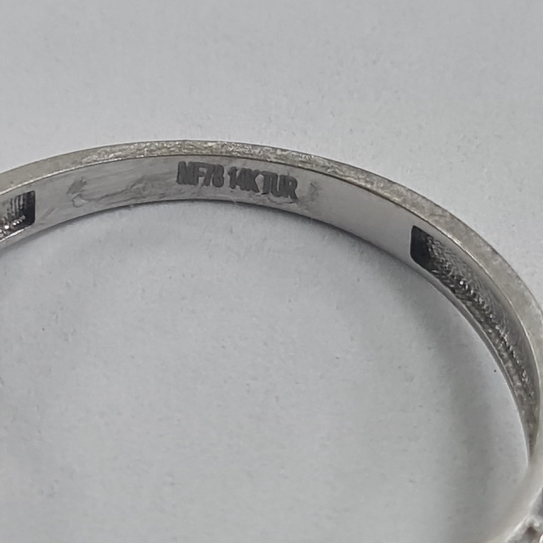 10182AND00075B956 FRD5 ANILLO CORONA CON FLOR EN LA PUNTA O/B ORO 14K 1.8GRS (NUEVO)