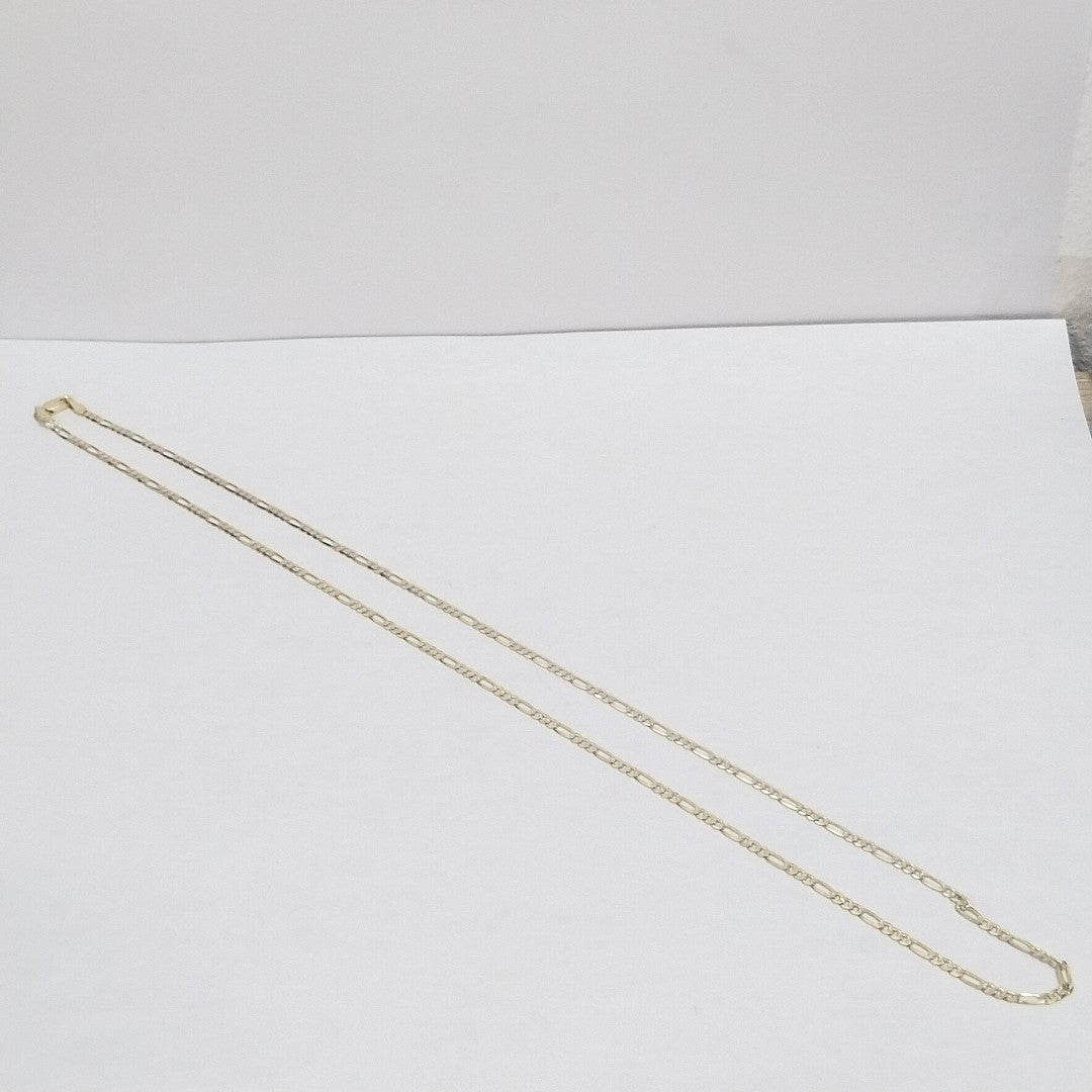 CADENAS CARTIER 3*1 DIAMANTADA ORO 14K 5.1 (NUEVO)