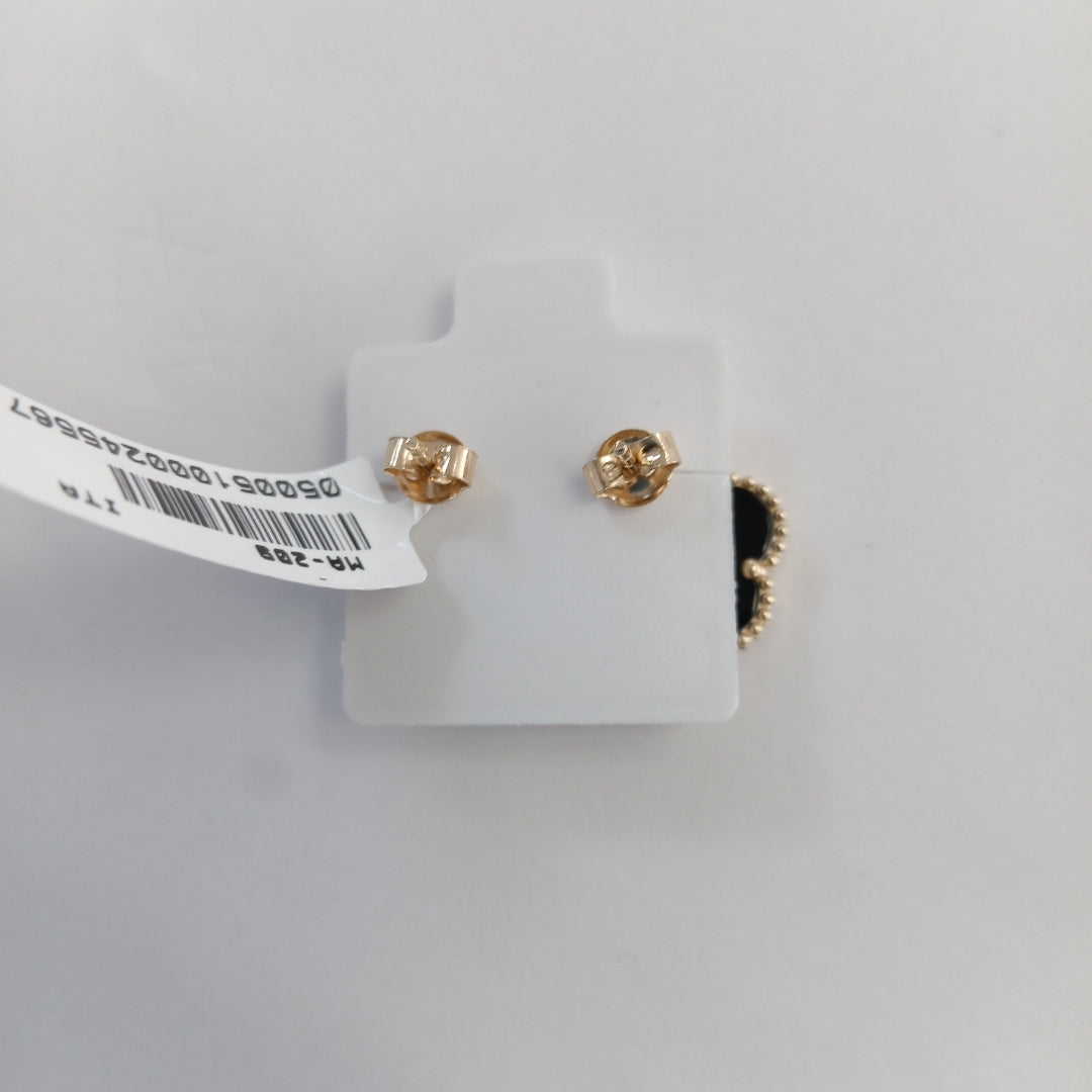 BROQUELES ORO 14K 3.3 (NUEVO)