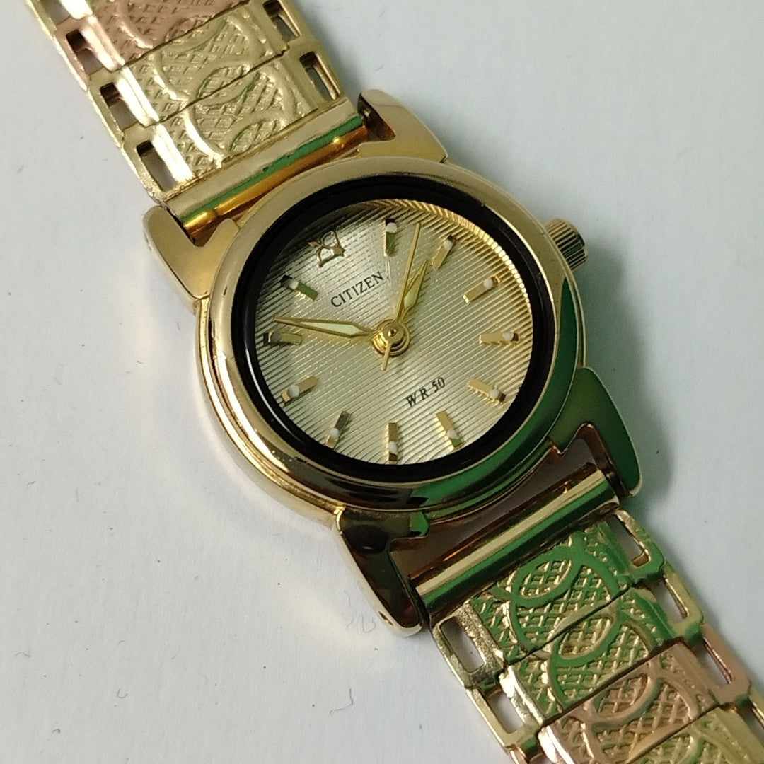 RELOJ CAJA ACERO PULSO ORO ORO COMBINADO 10 K 18,80 GRMS (SEMINUEVO)