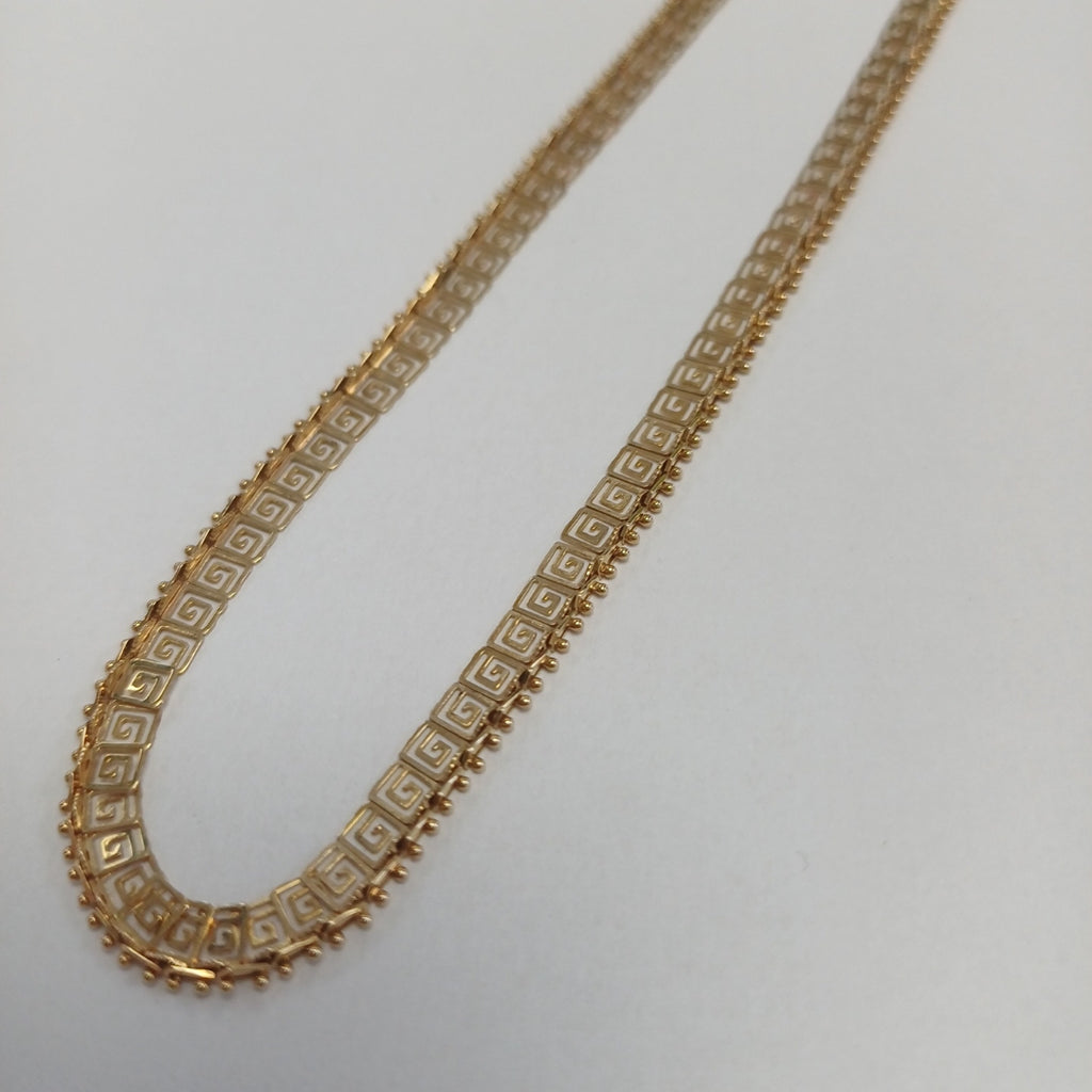 GARGANTILLA ORO 14 K 9,00 GRMS (SEMINUEVO)