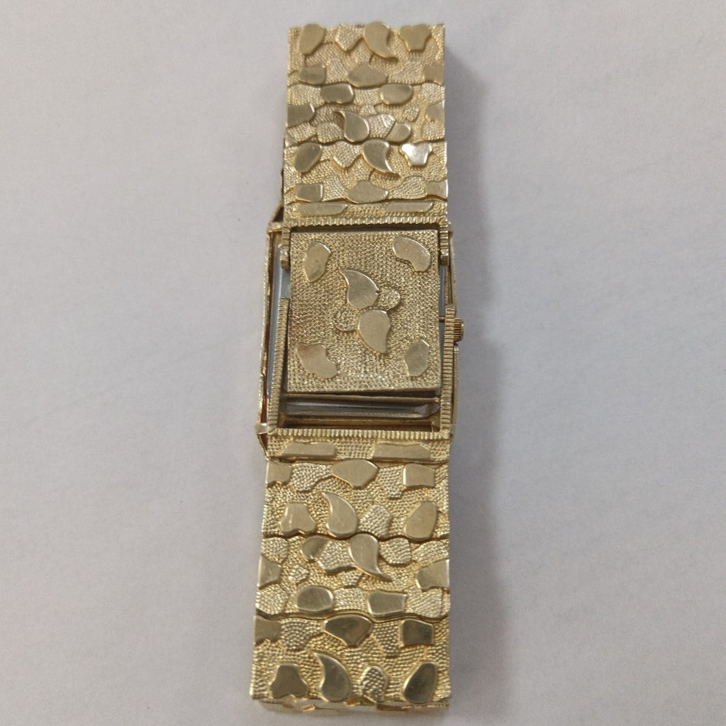 RELOJ CAJA ACERO PULSO ORO ORO 10 K 49,40 GRMS (SEMINUEVO)