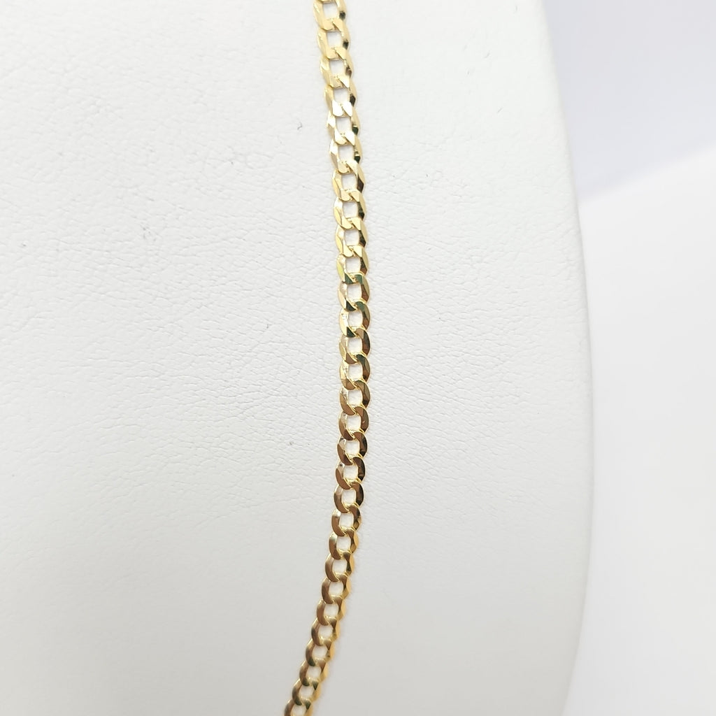 CADENAS BARBADA AMARILLA ORO 14K 6.6 (NUEVO)
