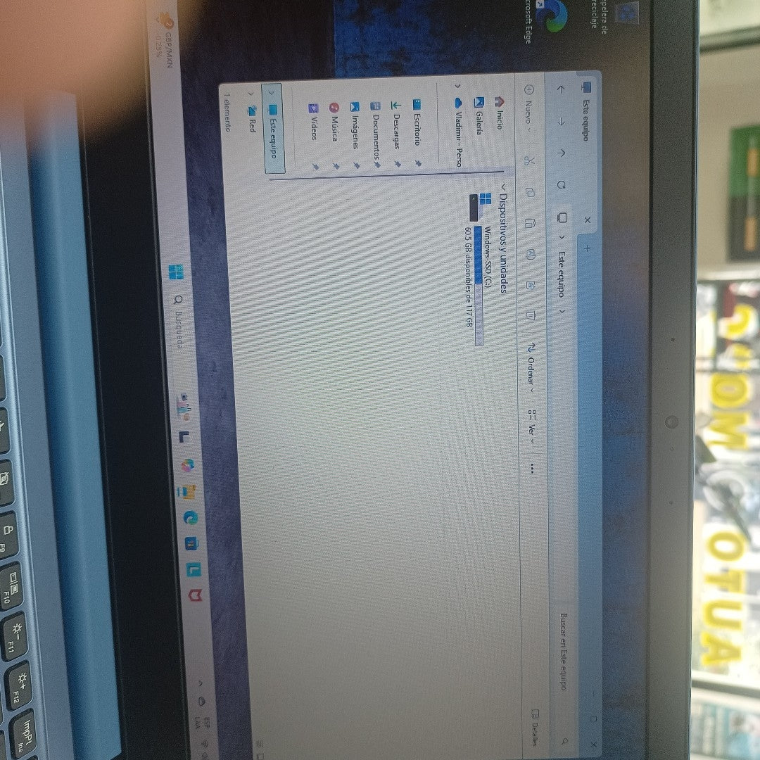 LAPTOP LENOVO IDEAPAD 1 14IGL05 (2022) 128 GB SSD 4 GB RAM (SEMINUEVO)