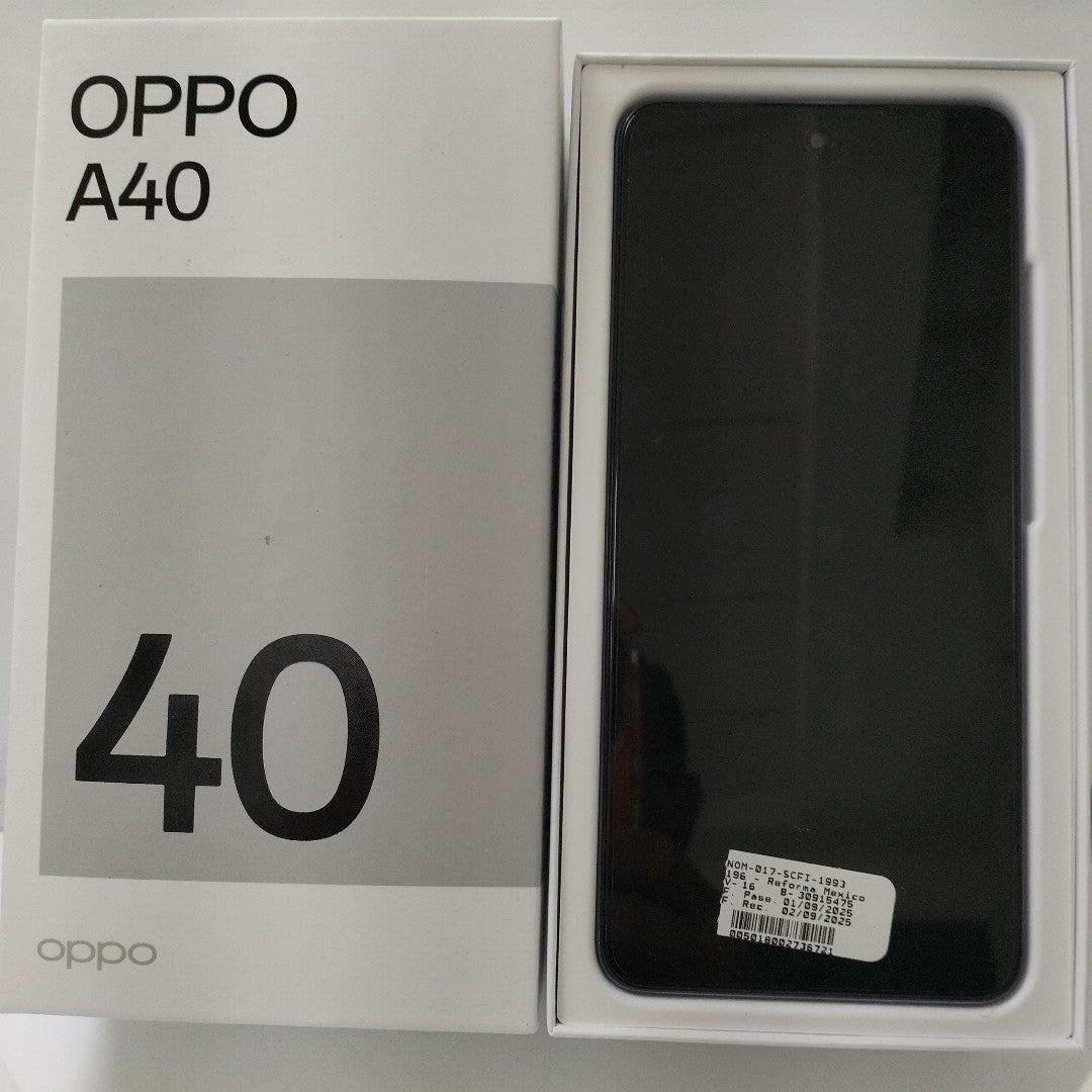CELULAR OPPO  A40 CPH2669 (2024) 256 GB 4 GB RAM (SEMINUEVO)