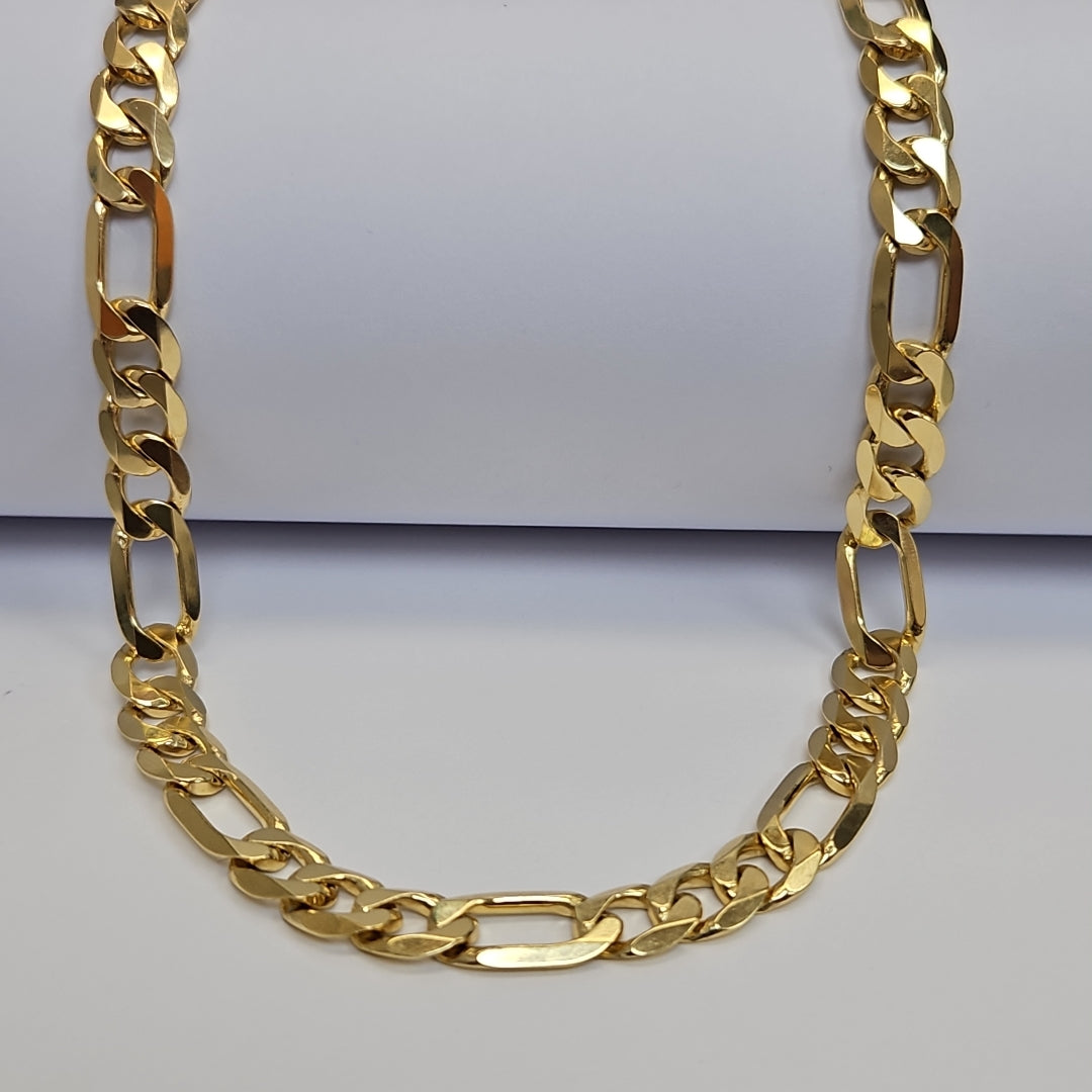 CADENAS CARTIER 3*1 AMARILLA ORO 14K 75.2 (NUEVO)