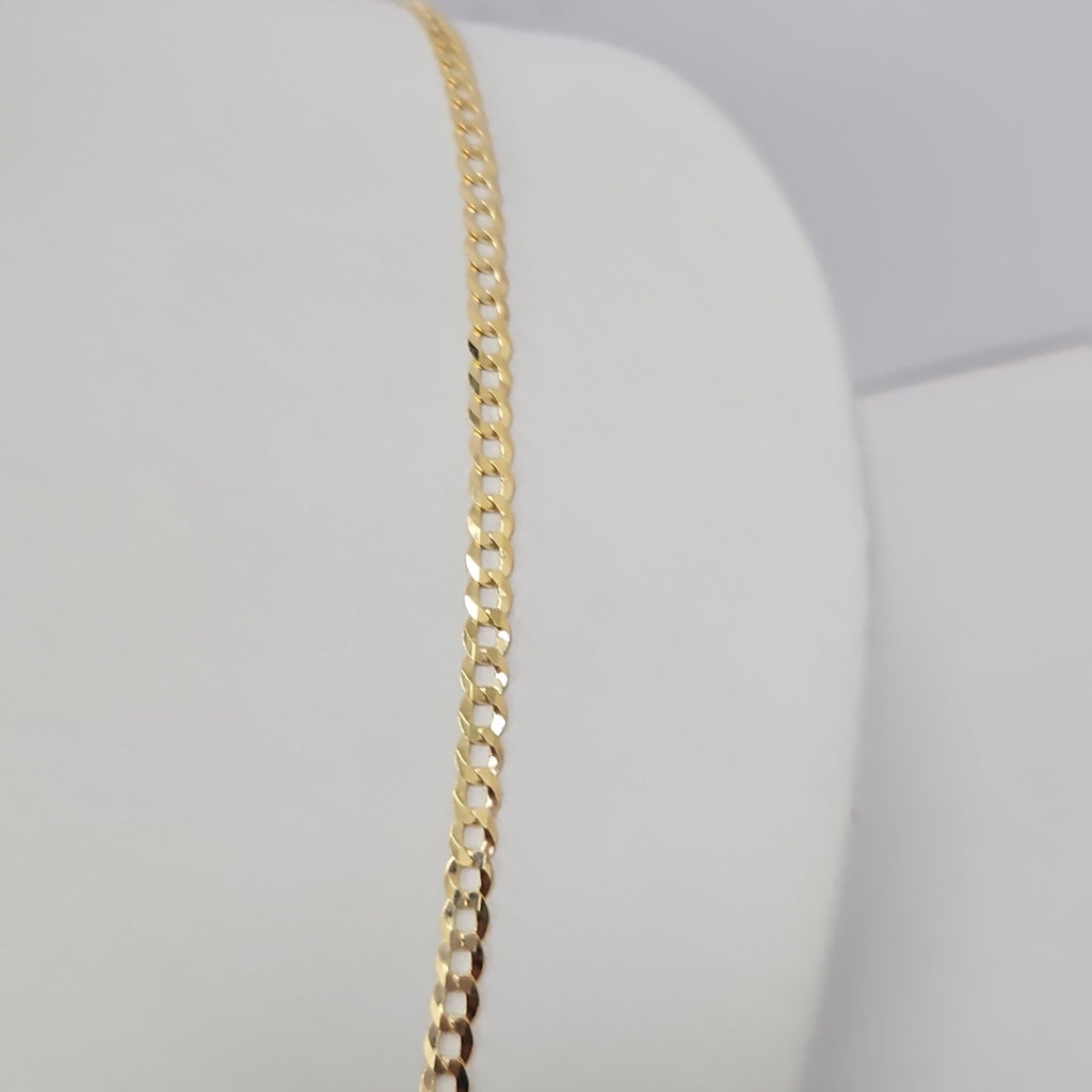 CADENAS BARBADA AMARILLA ORO 10K 5.3 (NUEVO)