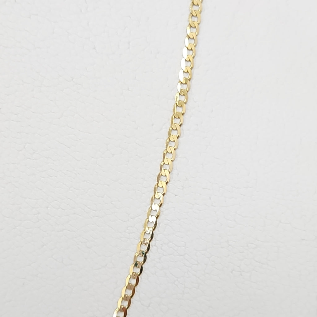 CADENAS BARBADA AMARILLA ORO 10K 1.6 (NUEVO)