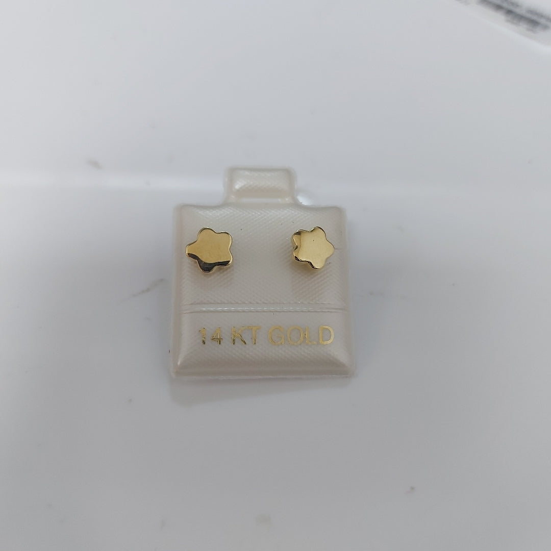 BROQUELES ORO 14K 1 (NUEVO)