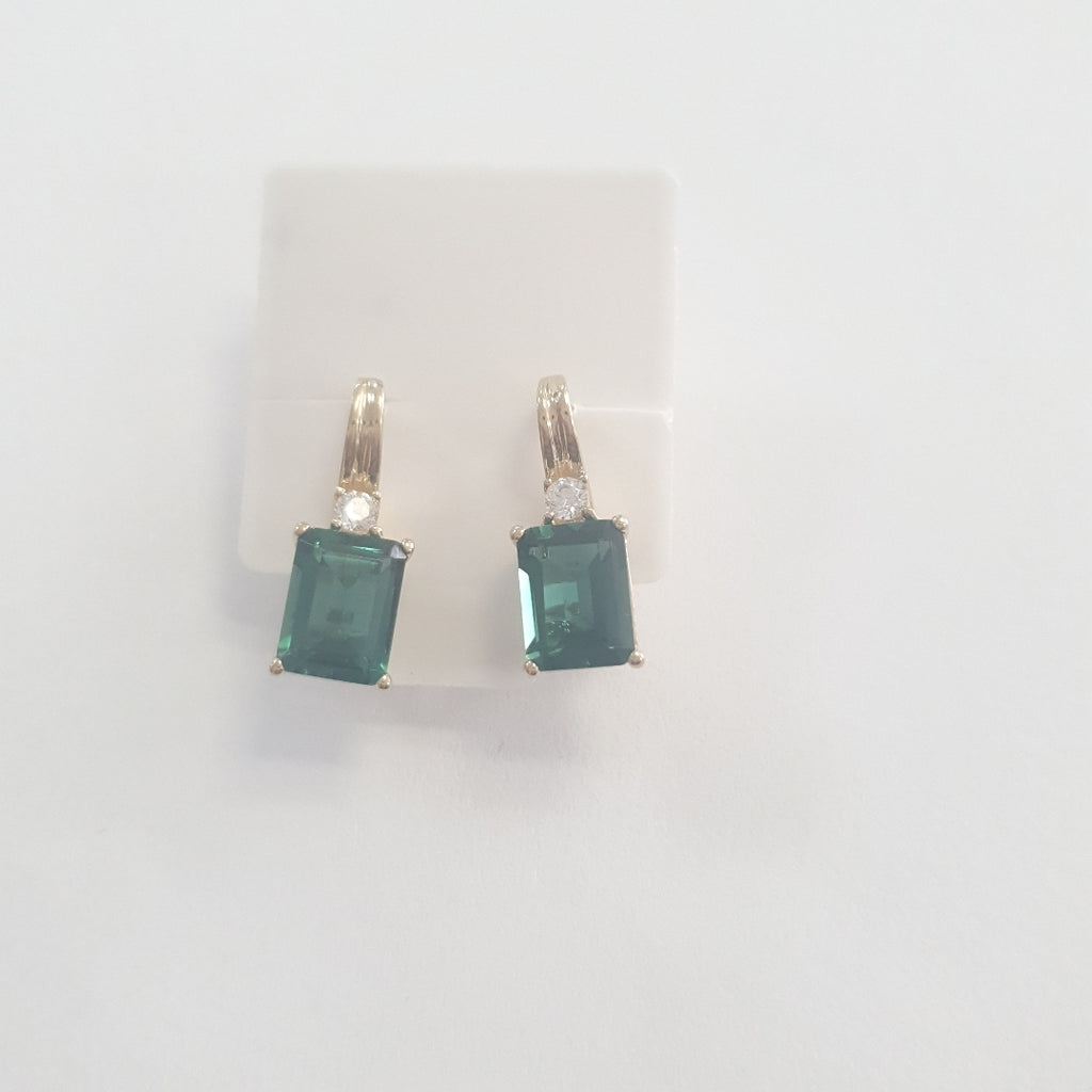 BROQUELES ORO 14K 3.4 (NUEVO)