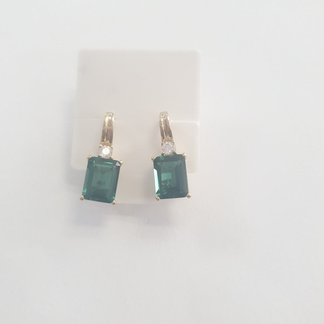 BROQUELES ORO 14K 3.4 (NUEVO)