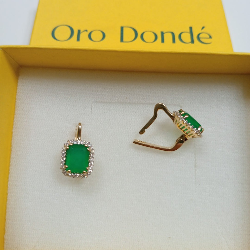 BROQUELES ORO 14K 4 (NUEVO)
