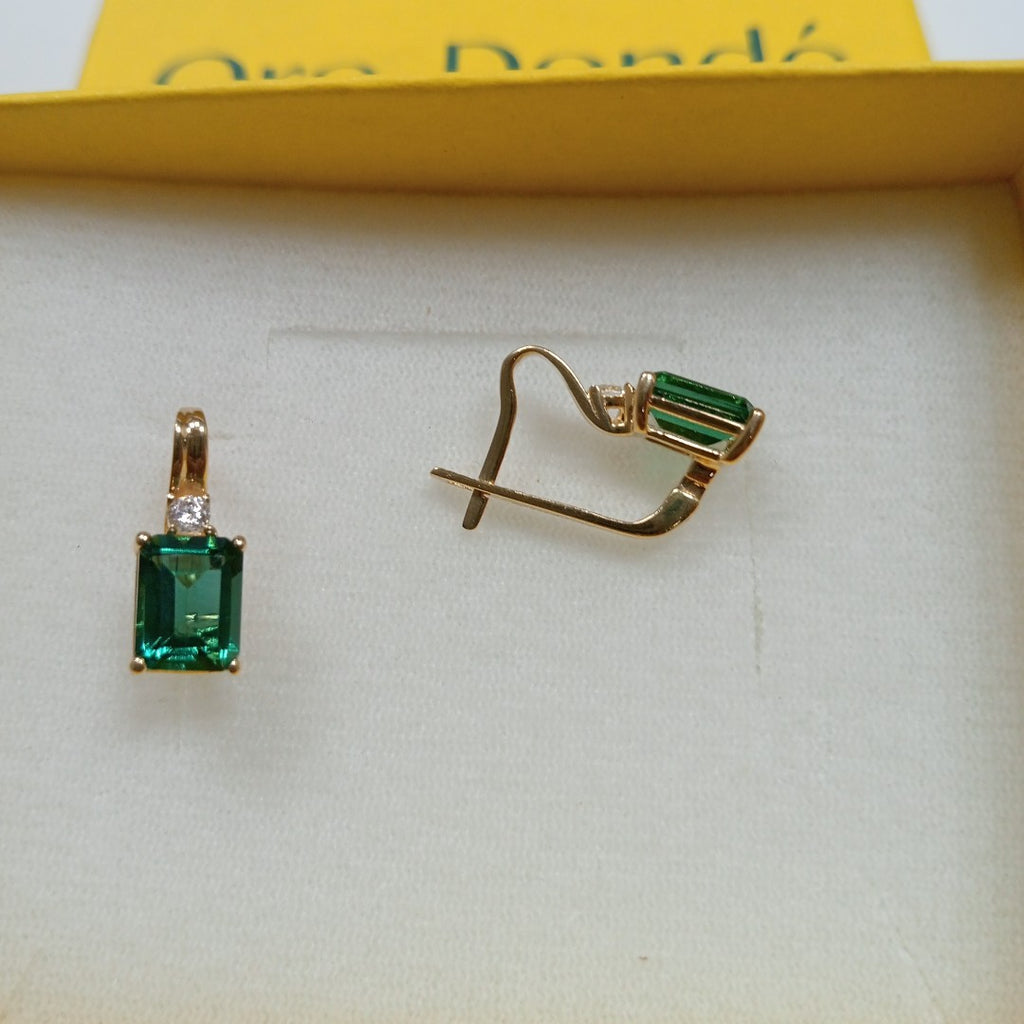 BROQUELES ORO 14K 3.4 (NUEVO)