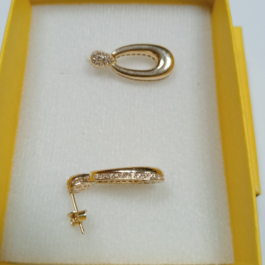 BROQUELES ORO 14K 4.3 (NUEVO)