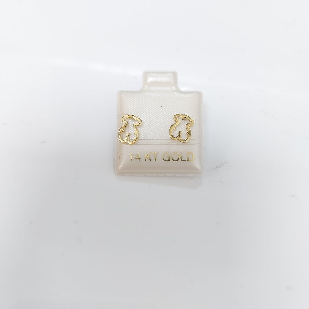 BROQUELES ORO 14K 0.8 (NUEVO)