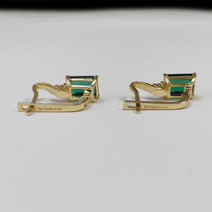BROQUELES ORO 14K 3.4 (NUEVO)