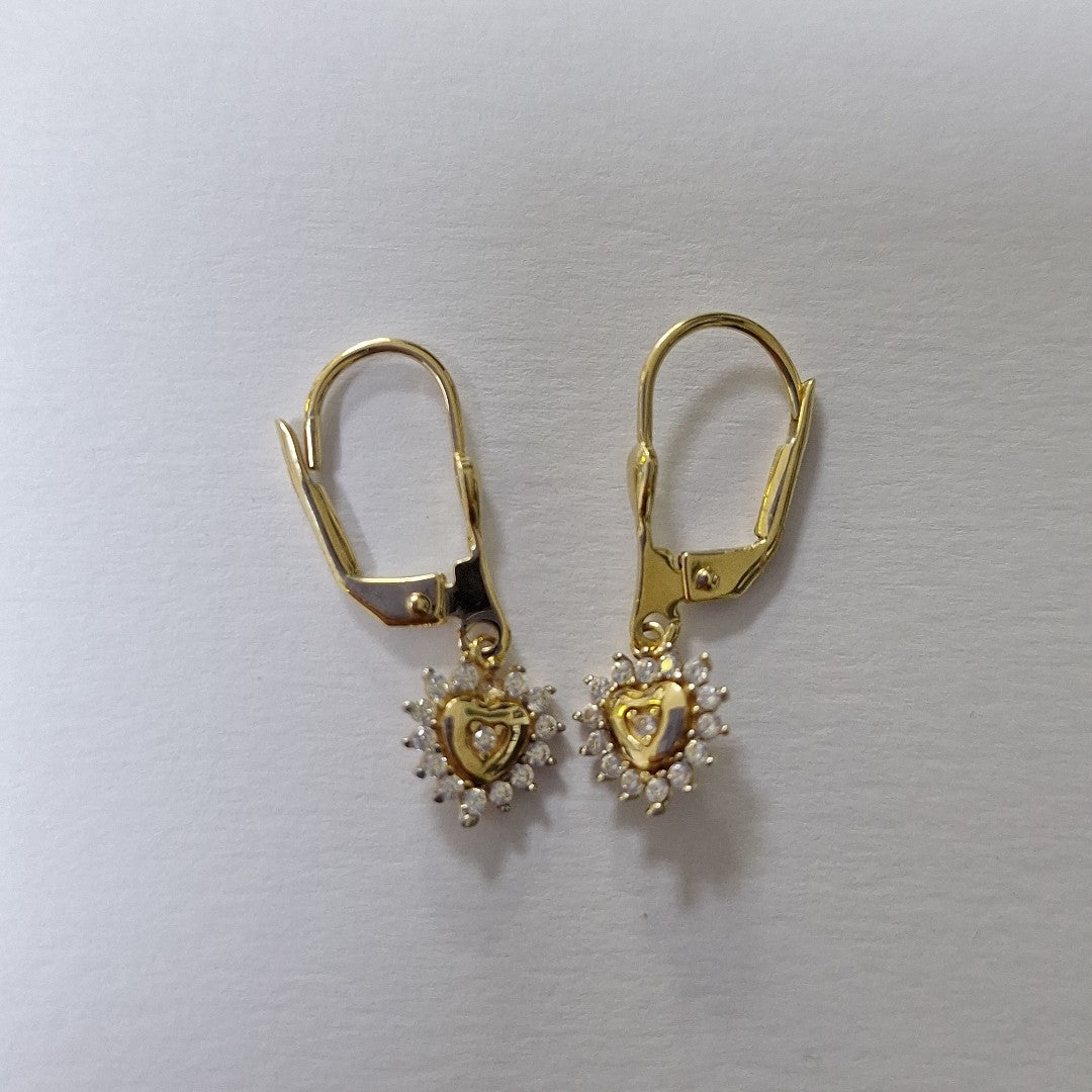 BROQUELES ORO 14K 2 (NUEVO)
