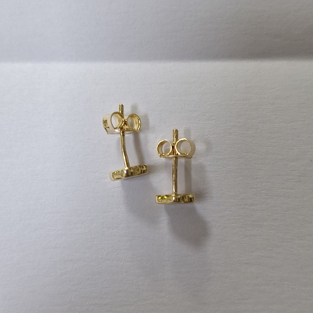 BROQUELES ORO 14K 1 (NUEVO)