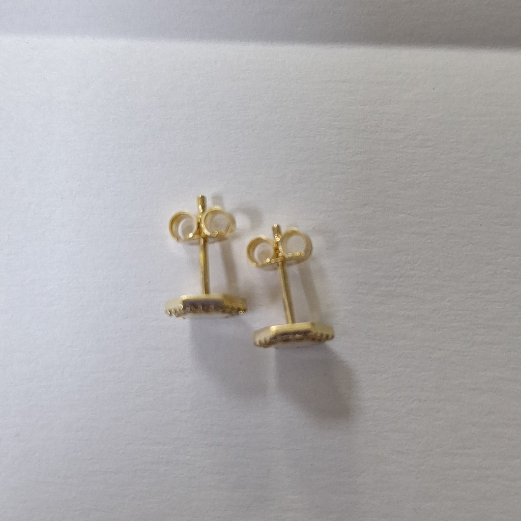 BROQUELES ORO 14K 1.4 (NUEVO)