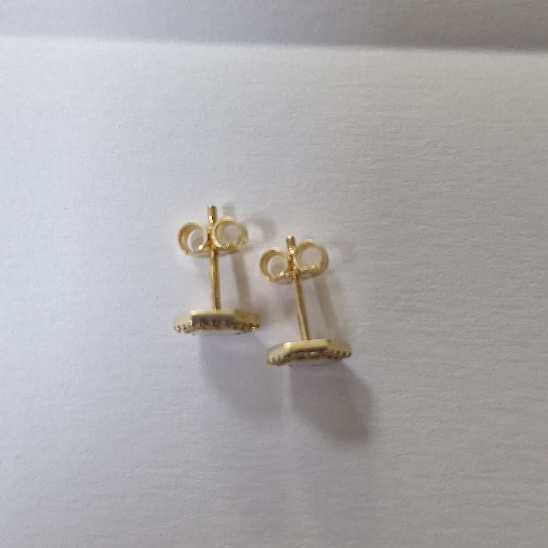 BROQUELES ORO 14K 1.4 (NUEVO)