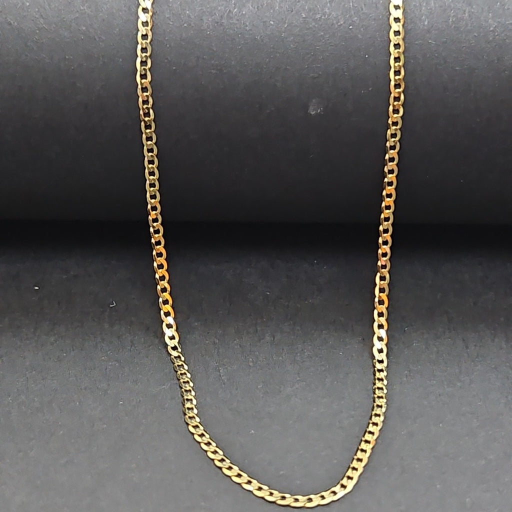 CADENAS BARBADA AMARILLA ORO 14K 1.9 (NUEVO)