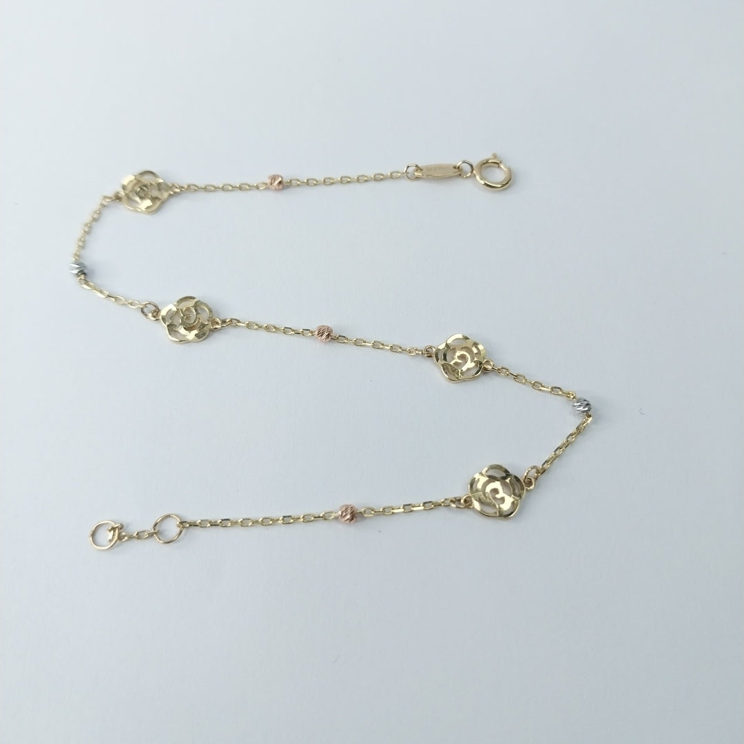 PULSERAS DAMA ORO 14K 1.4 (NUEVO)