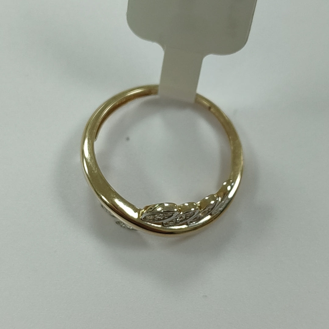 ANILLOS DAMA ORO 14K 2 (NUEVO)