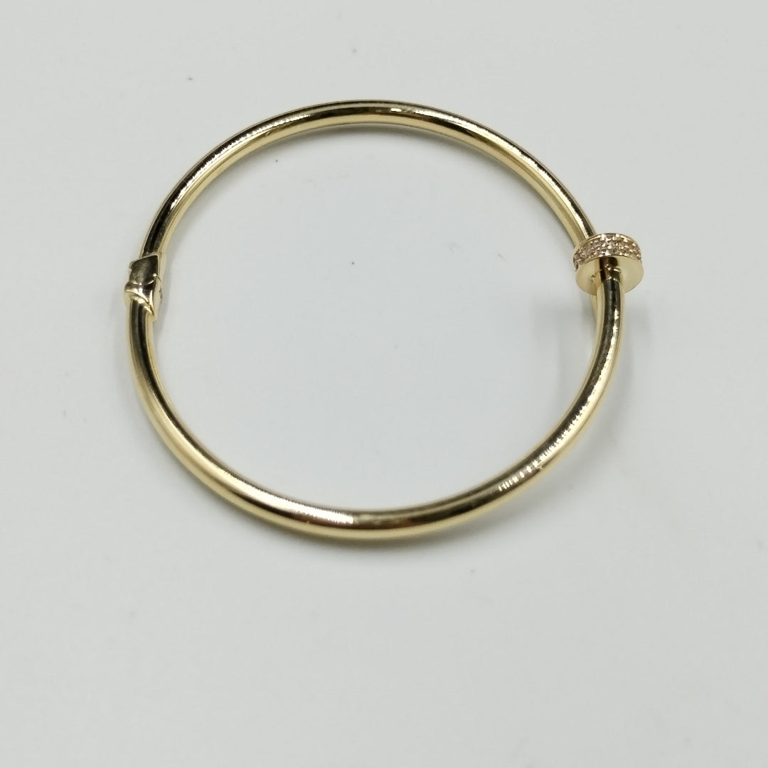 PULSERA CLAVO ORO 14K 7.8 (NUEVO)