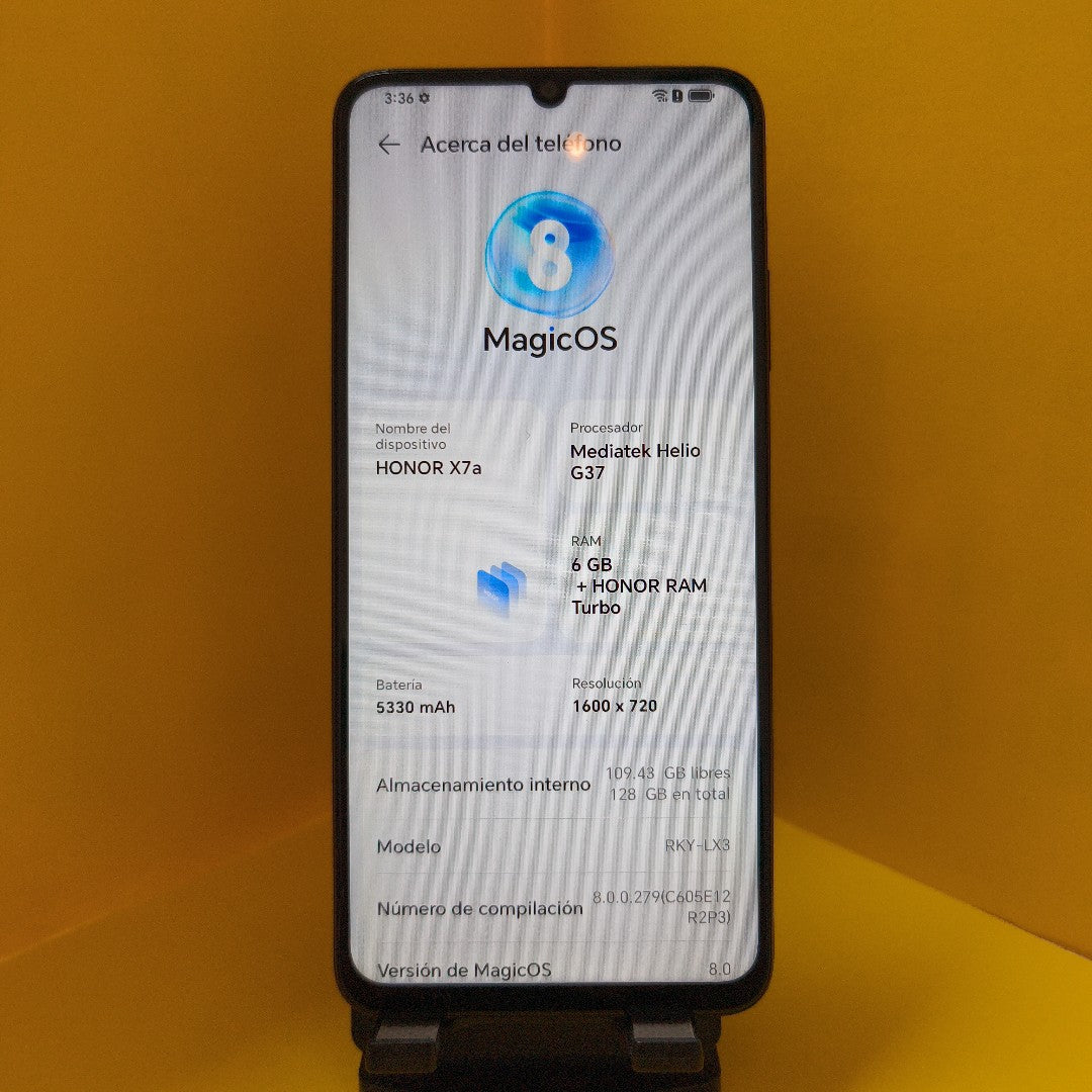 CELULAR HONOR X7A RKY-LX3 (2023) 128 GB 6 GB RAM (SEMINUEVO)