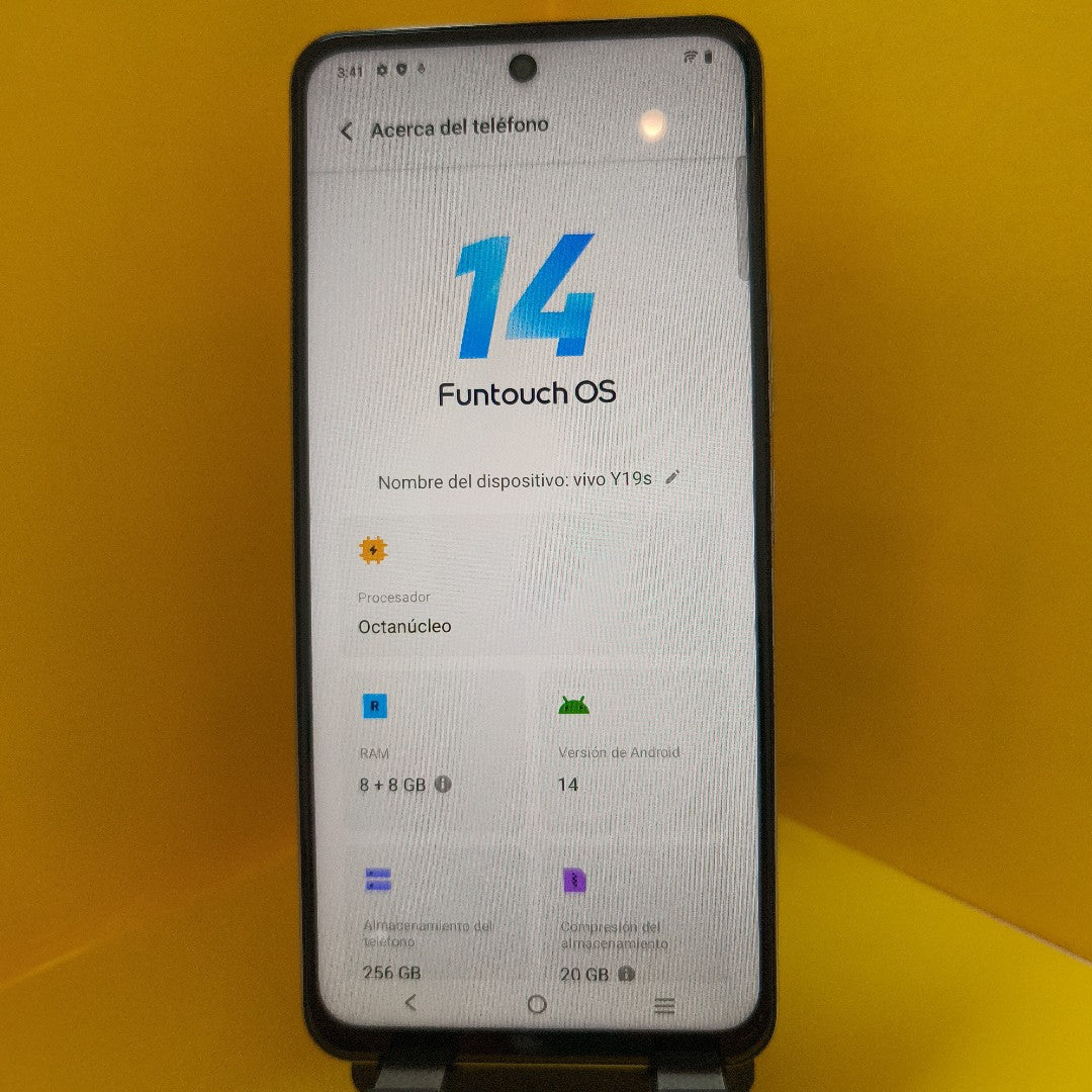 CELULAR VIVO Y19S V2419 (2024) 256 GB 8 GB RAM (SEMINUEVO)