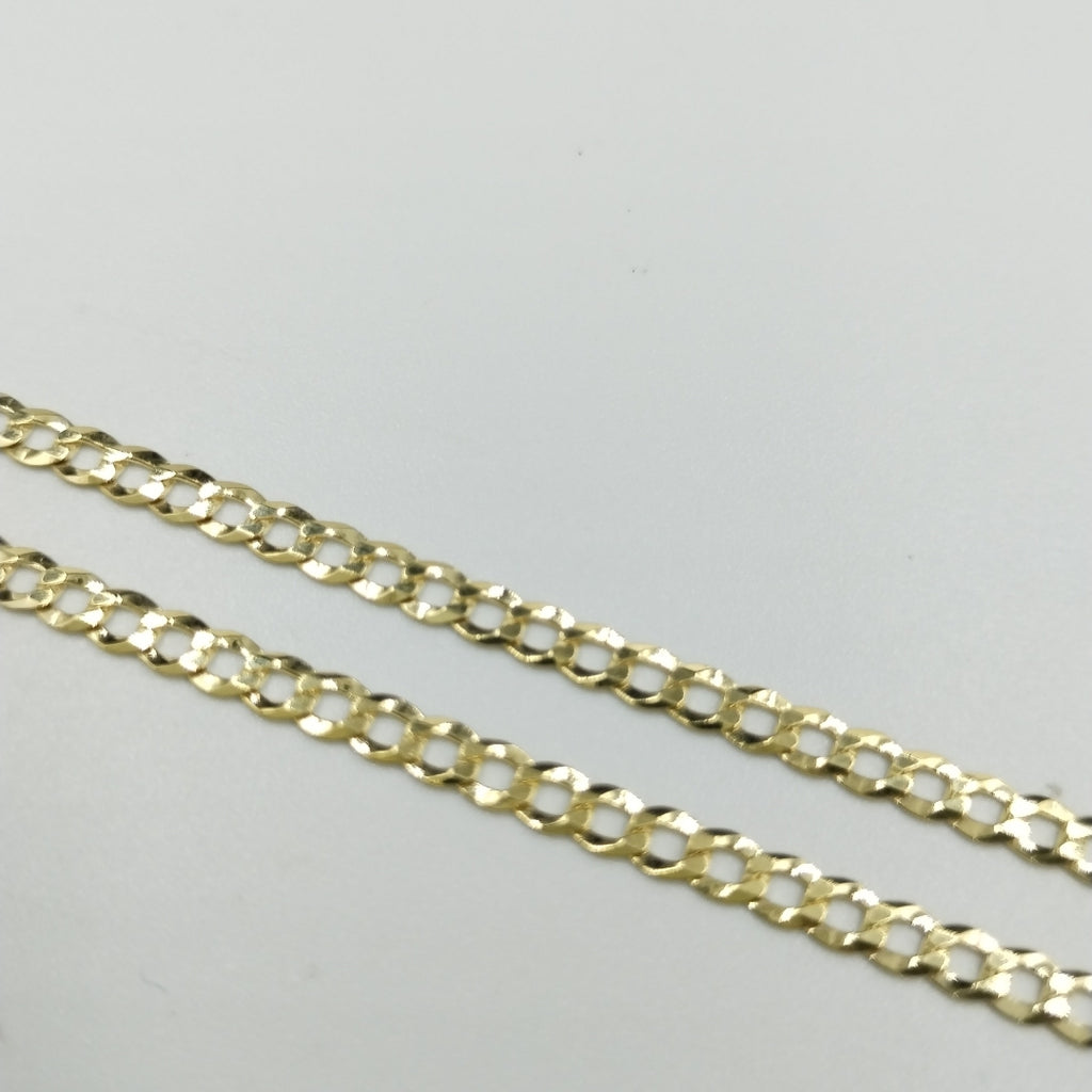 CADENAS BARBADA AMARILLA ORO 14K 6.5 (NUEVO)
