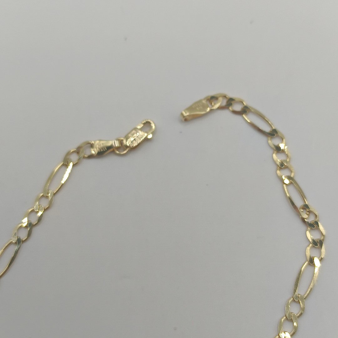 PULSERAS CABALLERO CARTIER 3*1 AMARILLA ORO 14K 3 (NUEVO)