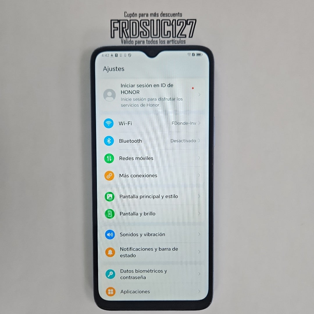 CELULAR HONOR X6A WDY-LX3 (2023) 256 GB 6 GB RAM (SEMINUEVO)