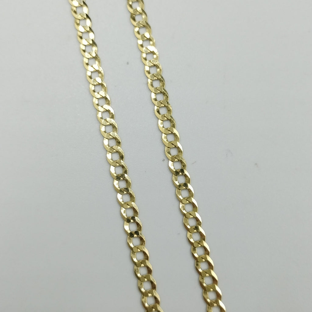 CADENAS BARBADA AMARILLA ORO 14K 8 (NUEVO)