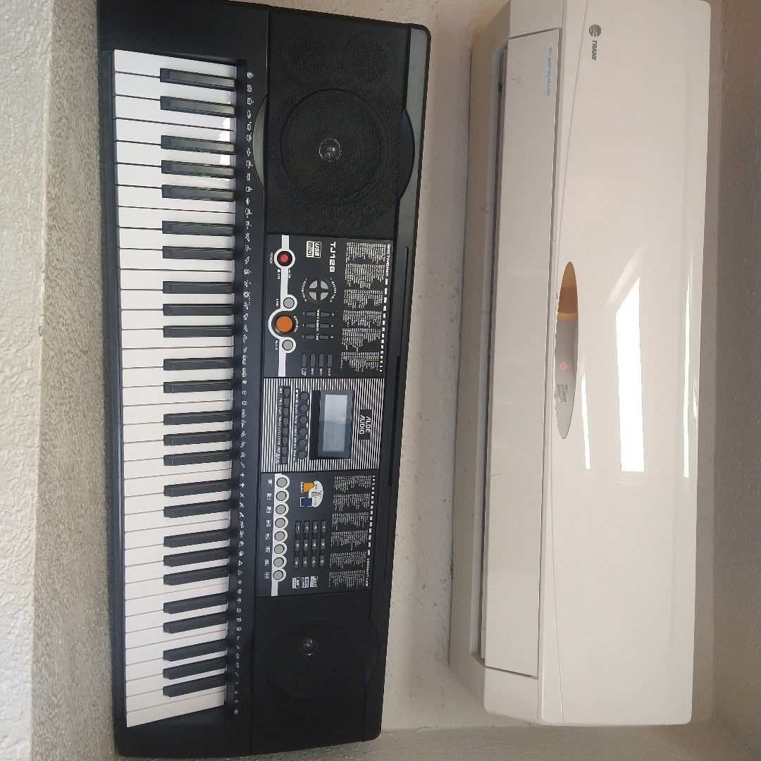TECLADO ALDE AUDIO TJ128 61 TECLAS PANTALLA LCD (SEMINUEVO)