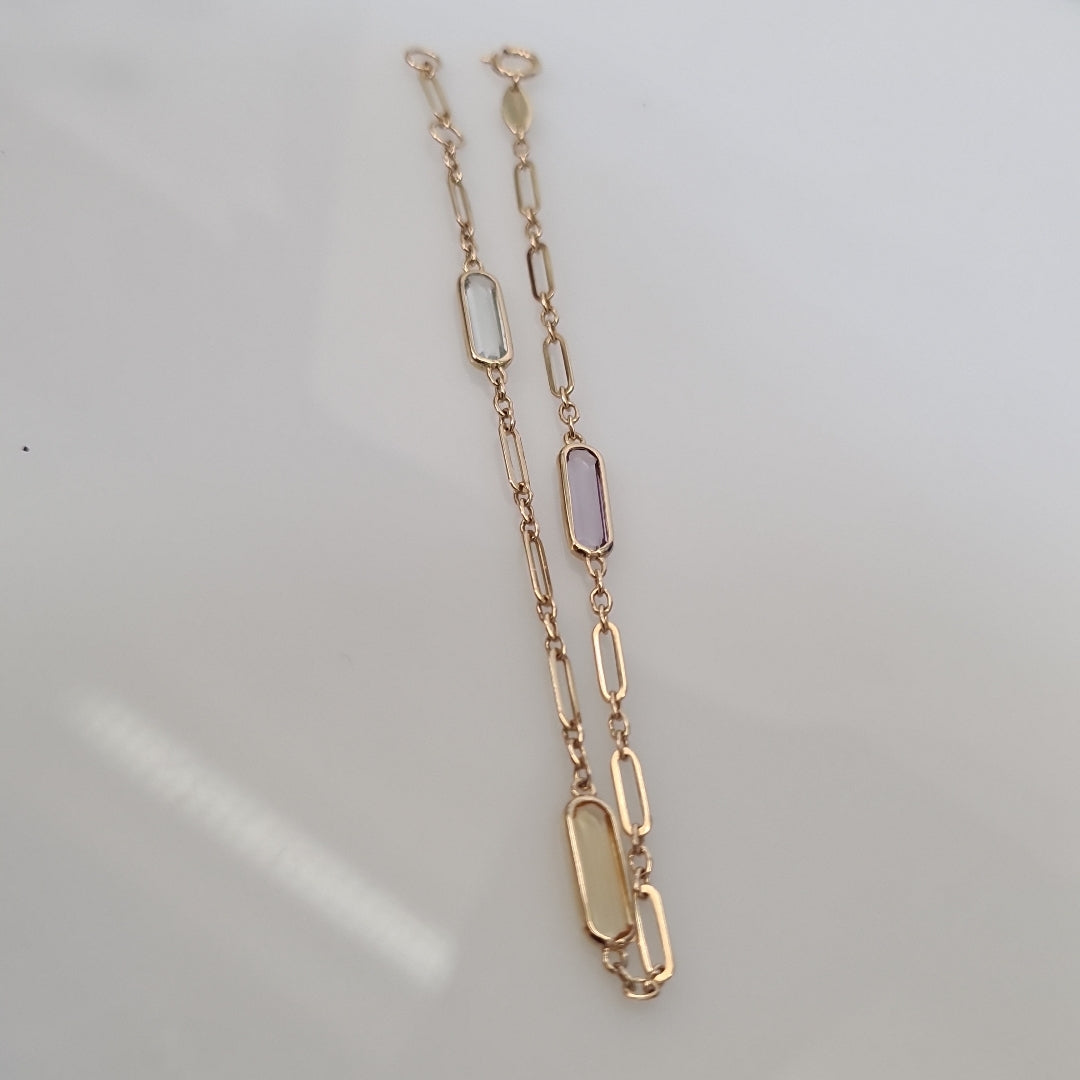PULSERAS DAMA ORO 14K 1.9 (NUEVO)