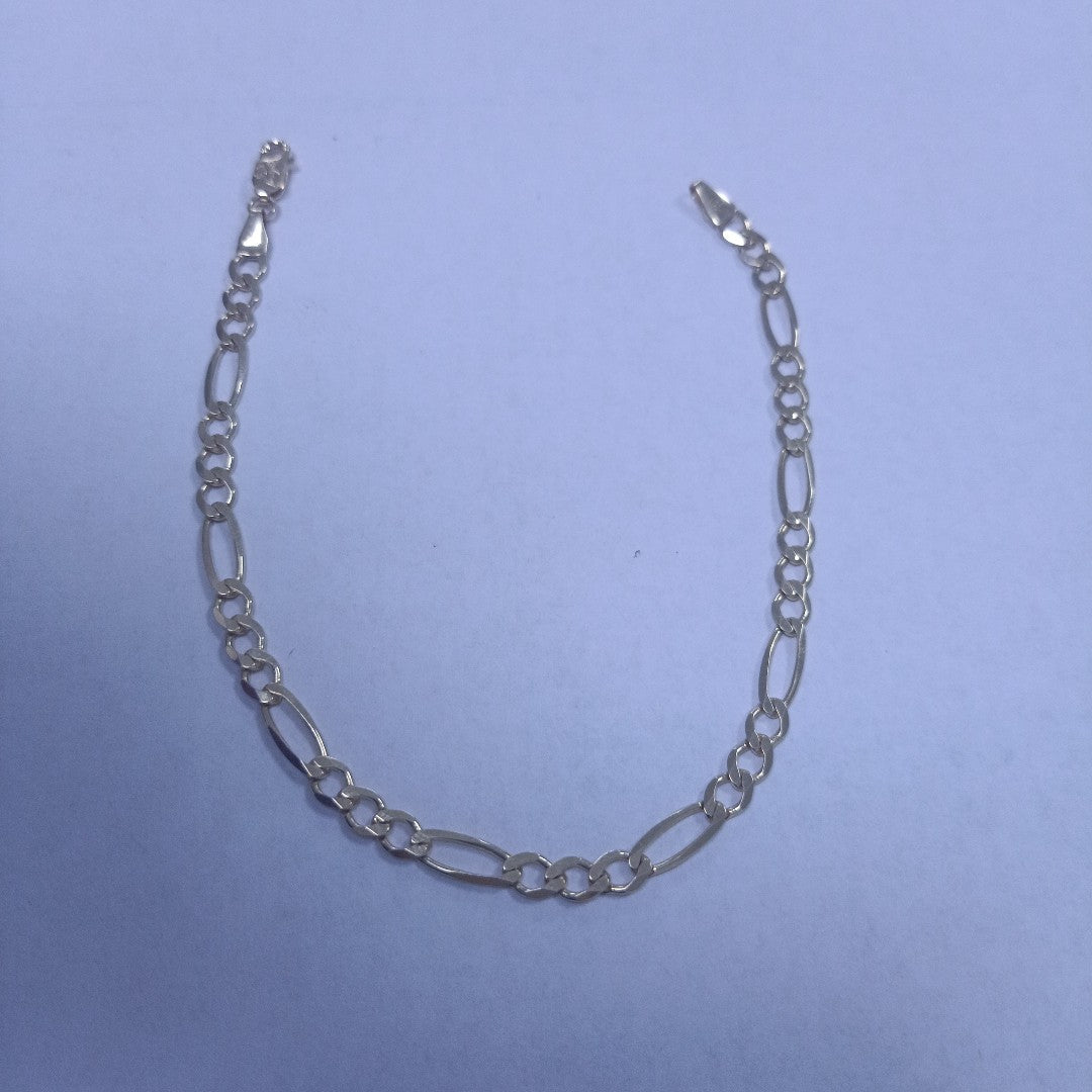 PULSERAS CABALLERO CARTIER 3*1 AMARILLA ORO 14K 5.1 (NUEVO)