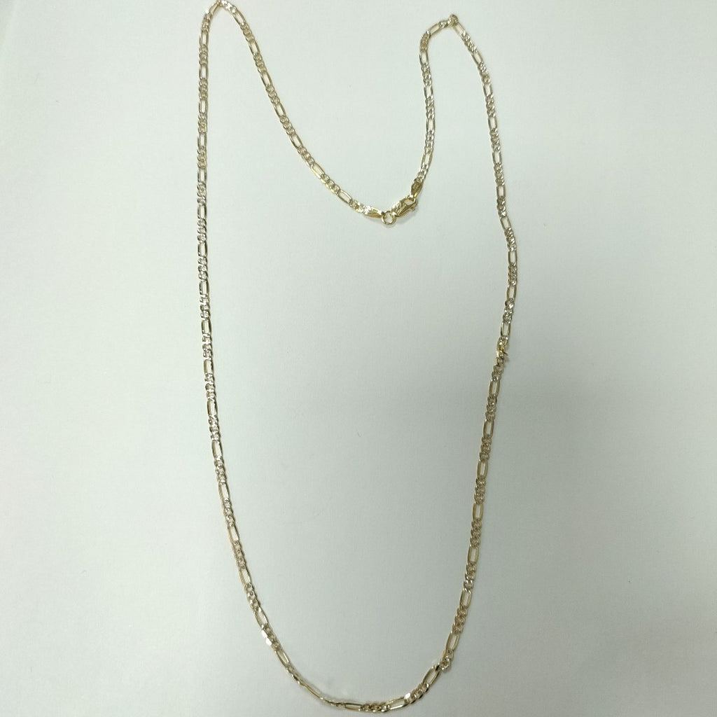 CADENAS CARTIER 3*1 DIAMANTADA ORO 14K 5.1 (NUEVO)