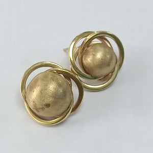 ARETES PAR ORO 12 K 4,30 GRMS (SEMINUEVO)