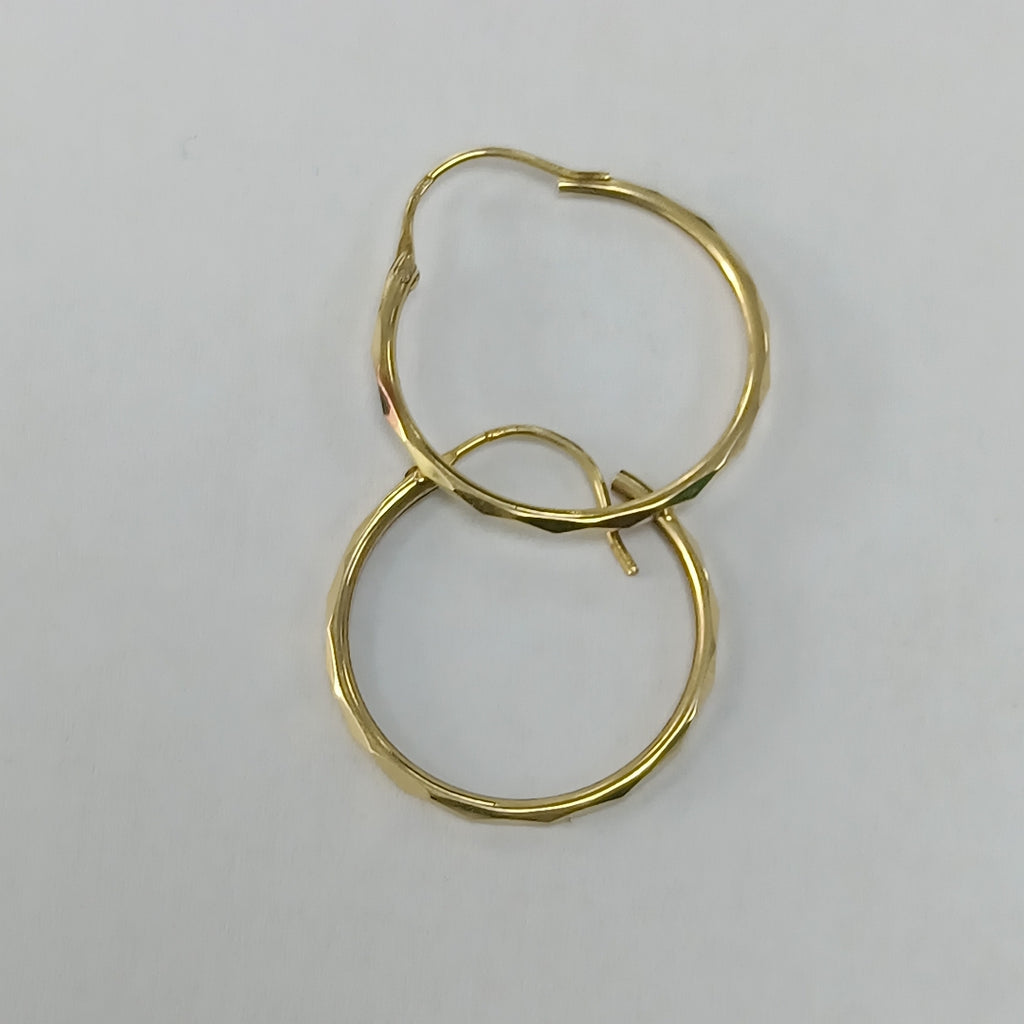 ARRACADAS PAR ORO 14 K 1,30 GRMS (SEMINUEVO)