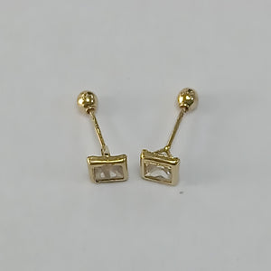 BROQUELES PAR. ORO. 14 K 0.3 GRMS (SEMINUEVO)