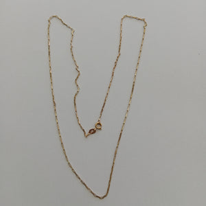CADENA ORO 14 K 2,30 GRMS (SEMINUEVO)